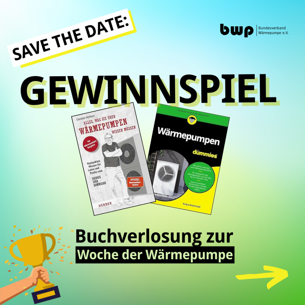 Gewinnspiel: Buchverlosung zur Woche der Wärmepumpe