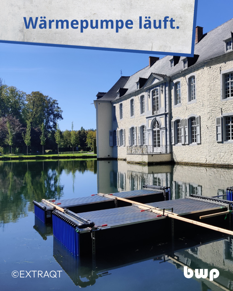 Referenzobjekt: Spanische Wärmepumpen in belgischem schloss
