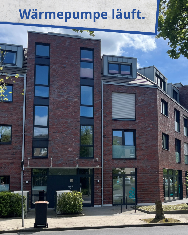 Referenzobjekt: Für jede Wohnung eine eigene Sole-Wasser-Wärmepumpe?