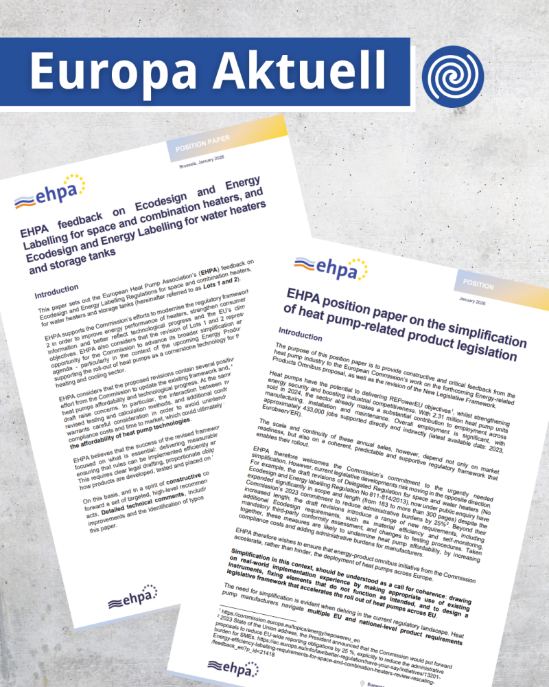Europa Aktuell: Neue Positionspapiere der EHPA