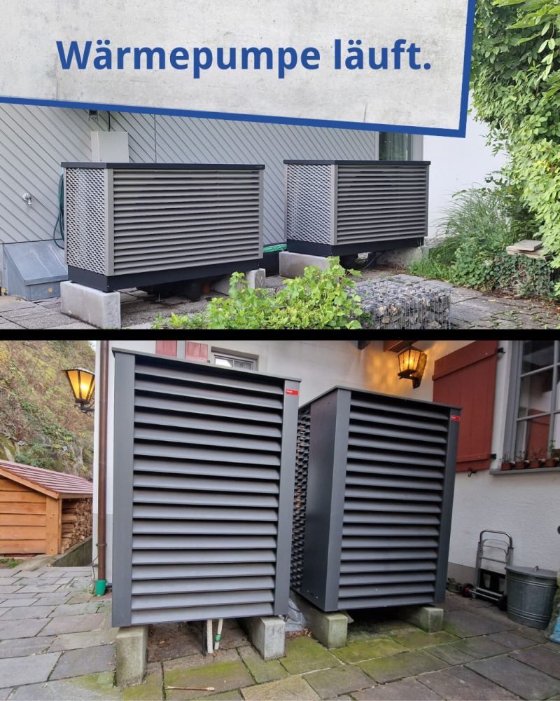 Drei neue Wärmepumpen für Meersburg