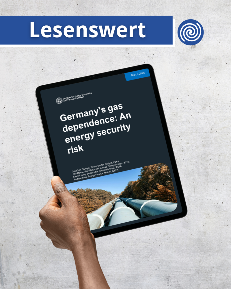 Lesenswert: Deutschlands Gasabhängigkeit
