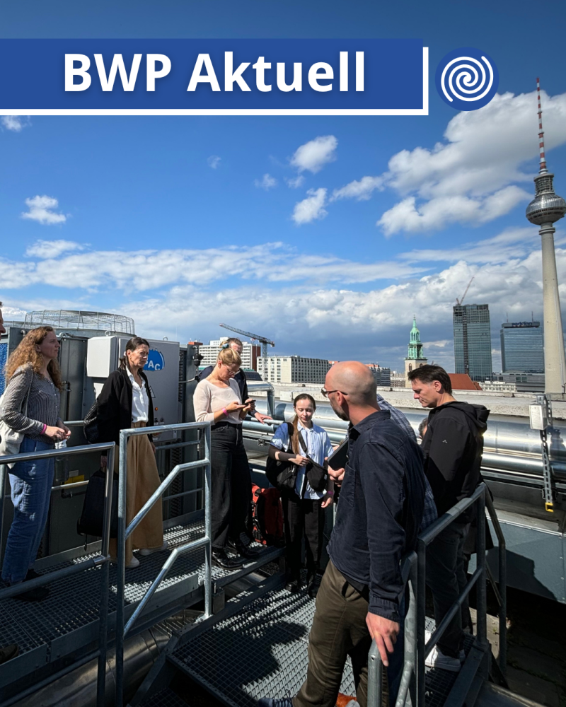 BWP-Großwärmepumpenkongress 2026: Fünf Exkursionen zeigen die Vielfalt großer Wärmepumpen in Berlin