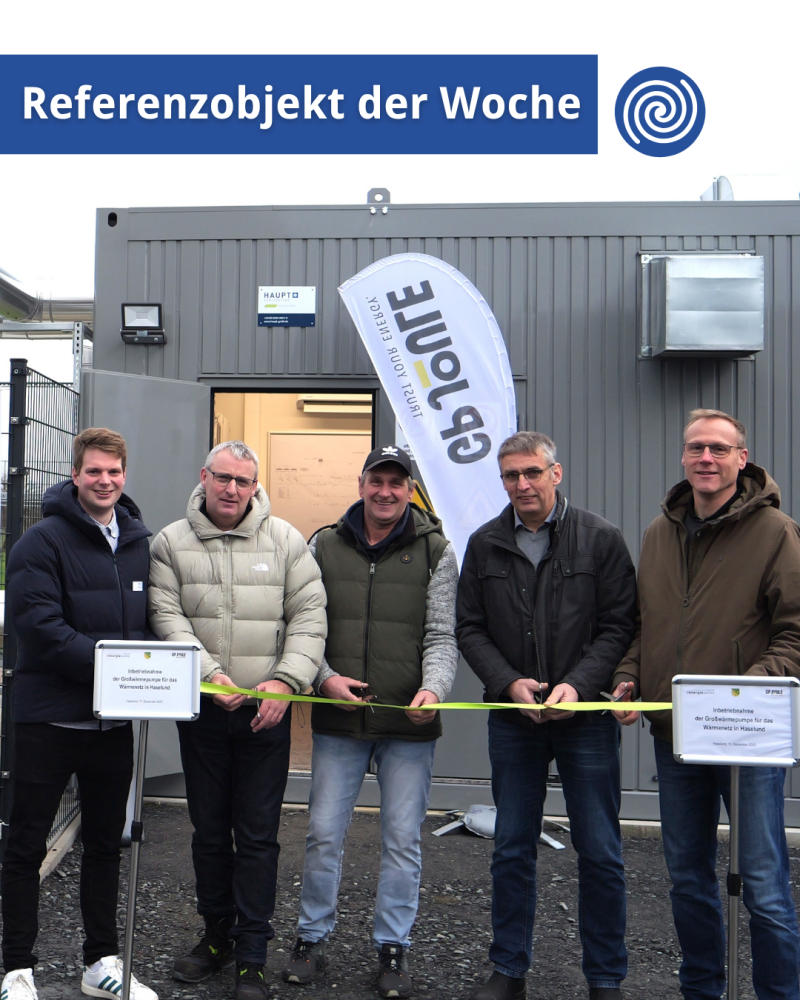Referenzobjekt: Großwärmepumpe stärkt Nahwärmenetz in Haselund