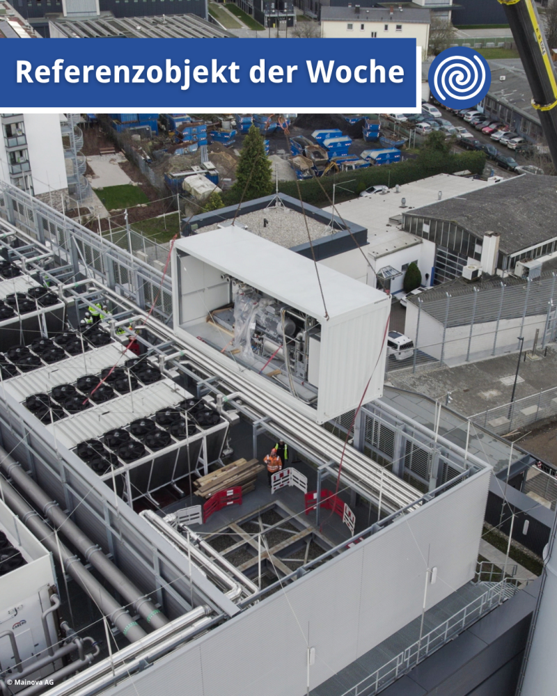 Abwärme aus einem Rechenzentrum für Hattersheim am Main
