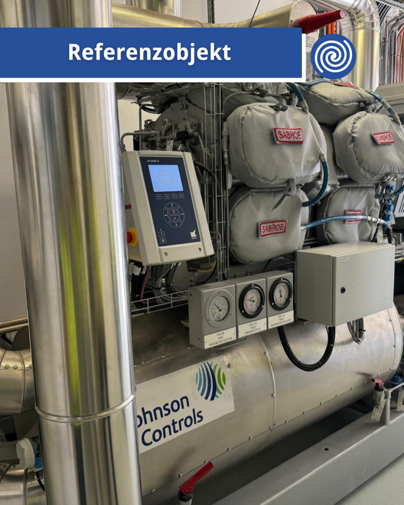 Ammoniak-Wärmepumpe versorgt Nahwärmenetz in Biessenhofen