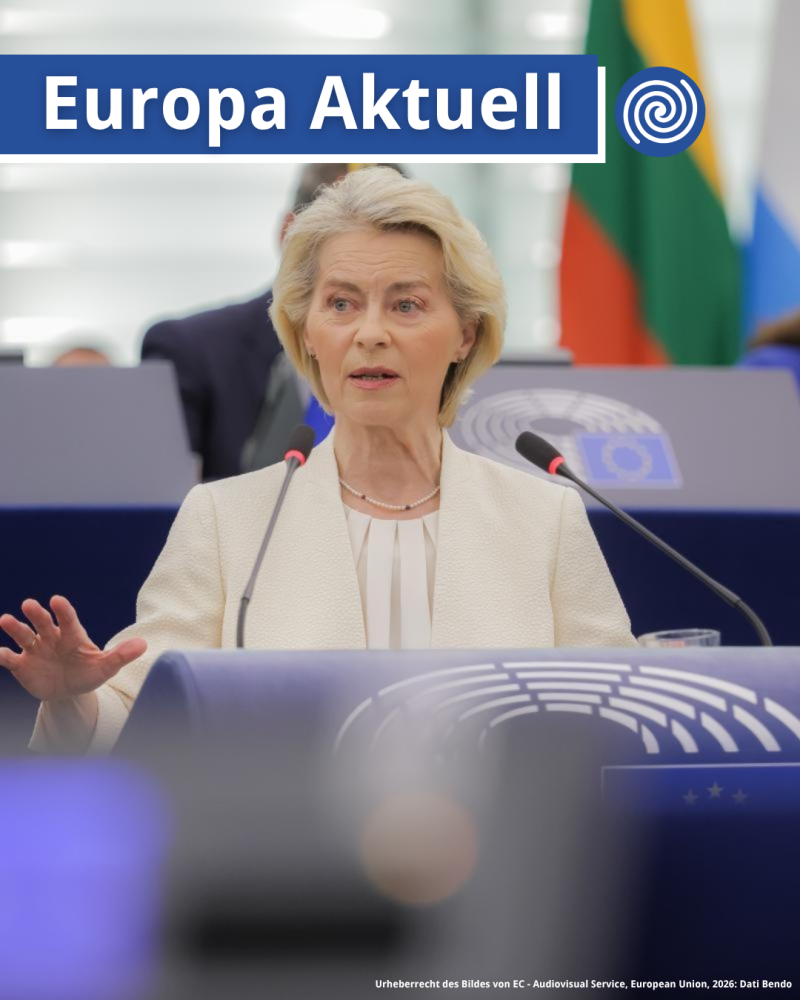 EUROPA Aktuell: State of the Union 2026 elektrifiziert