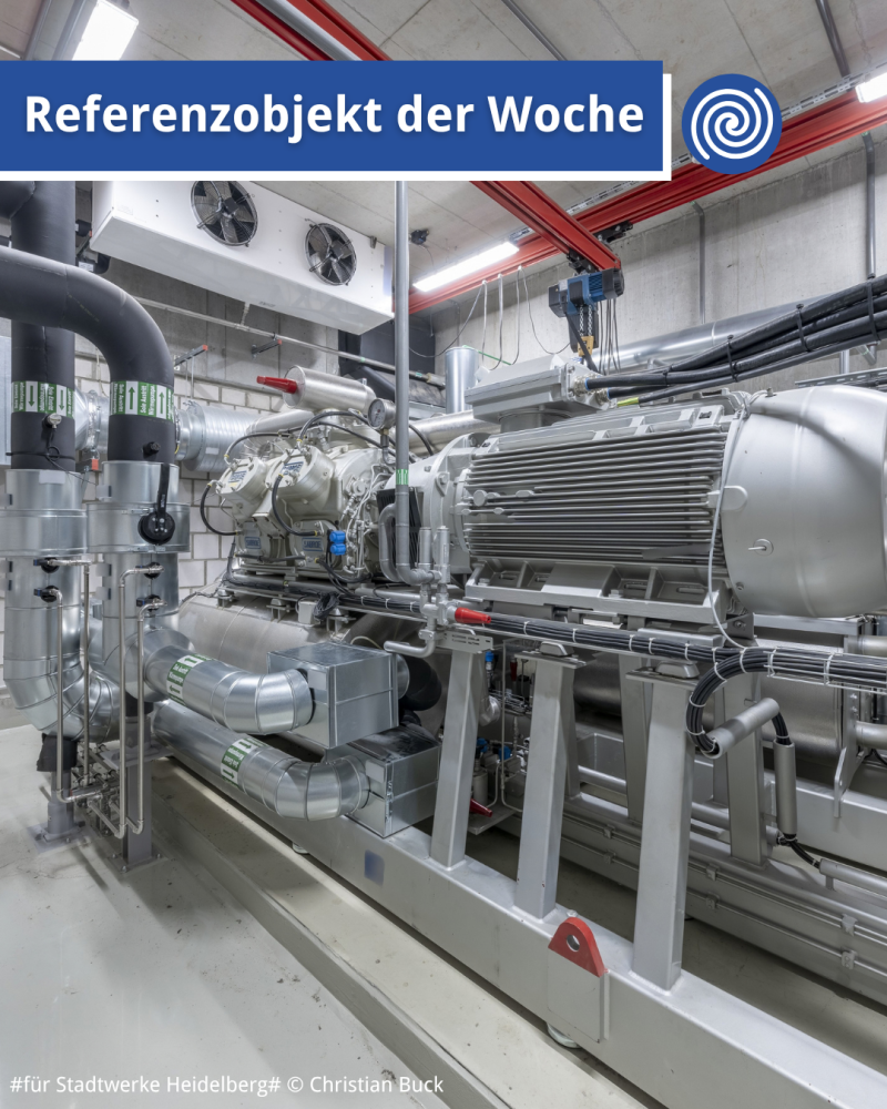 Großwärmepumpen versorgen Heidelbergs Fernwärmenetz