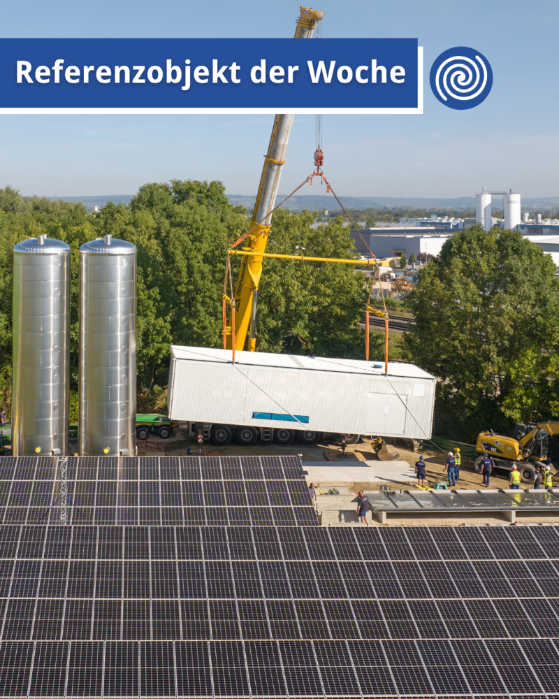 Großwärmepumpe ergänzt das Nahwärmenetz in Mertingen